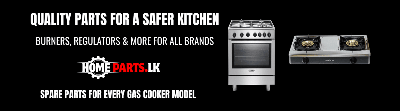 Genuine gas cooker burners knobs and spare parts for Singer Innovex Abans in Sri Lanka