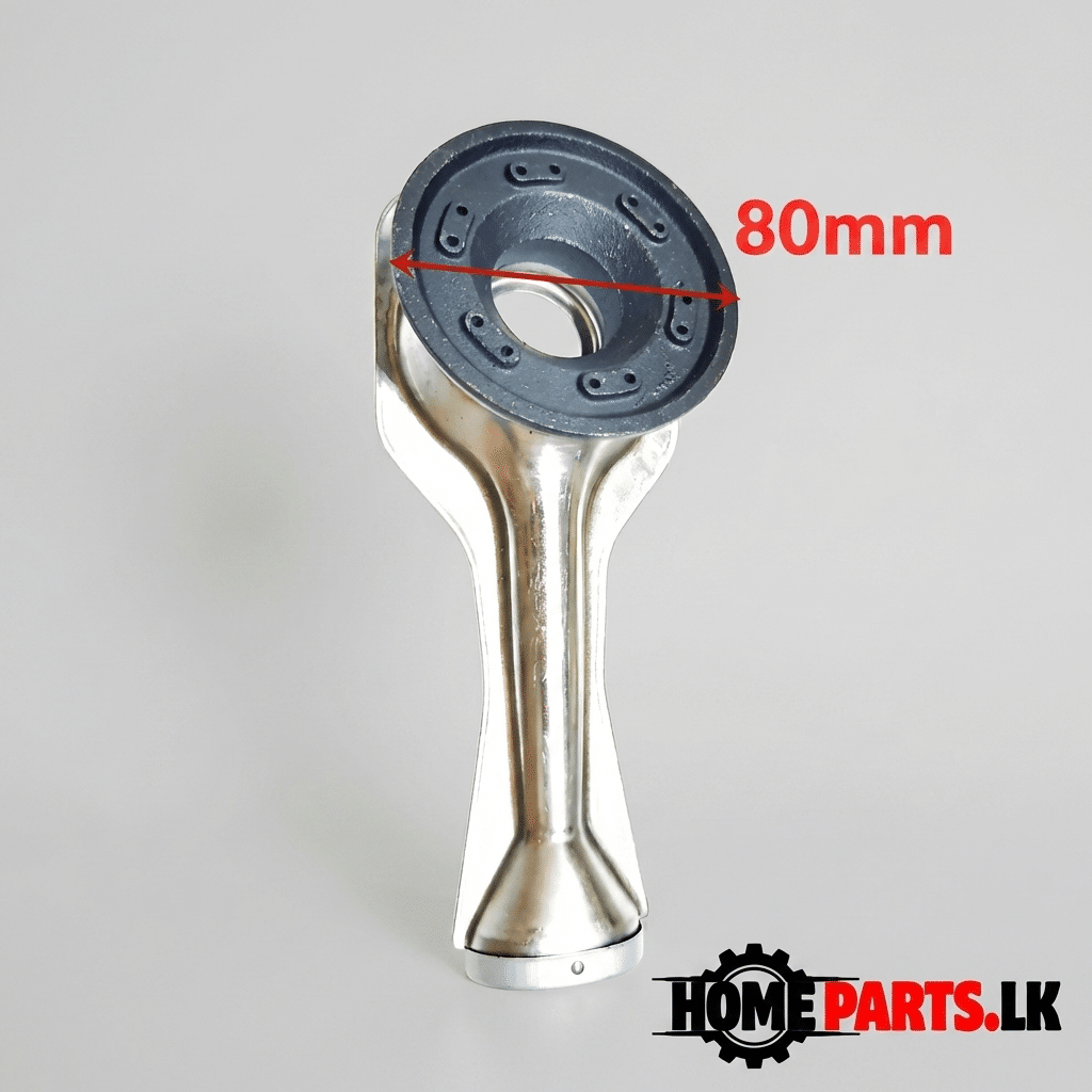 Universal 19.5cm Length Gas Stove Burner Replacement Part 80mm Head