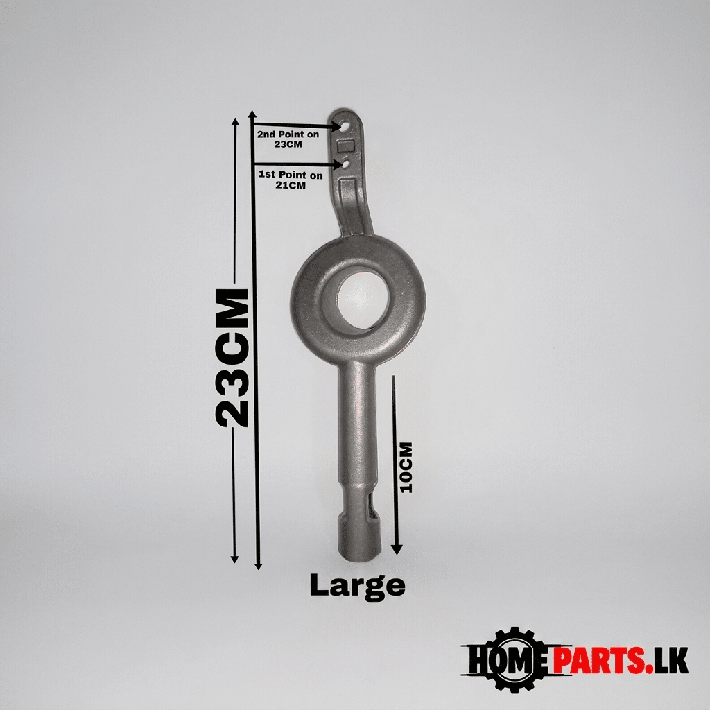 Premium Gas Cooker Aluminium Mixing Tube Burner 23cm Replacement Part