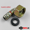 Universal Gas Cooker Intake Elbow Hose Connection Internal Thread