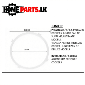 Mayur Junior Pressure Cooker Colour Gasket 5L 6L 6.5L Silicone Rubber Seal Ring Sri Lanka