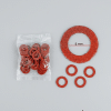 Premium Red Fibre Fan Washer Gasket 8mm Diameter 50 Pieces Pack